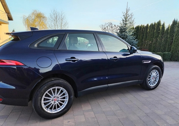 Jaguar F-Pace cena 62900 przebieg: 111000, rok produkcji 2017 z Iłowa małe 121